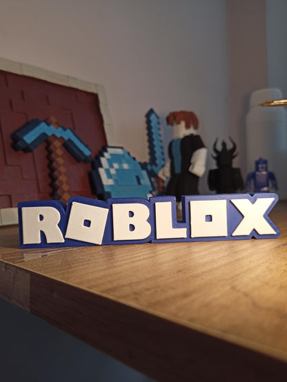 Roblox Logolu Masa Dekoru