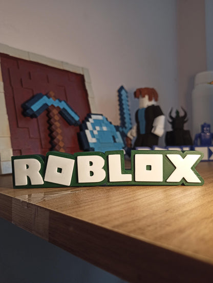 Roblox Logolu Masa Dekoru