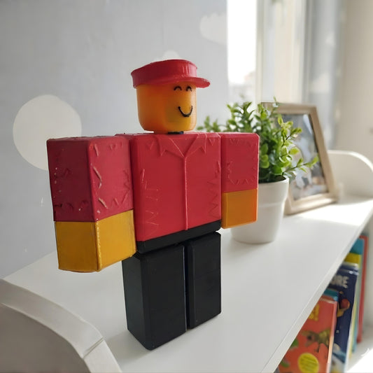 İndirimli Ürün Roblox Kırmızı Elliot – Sarı/Kırmızı Özel Tasarım Figür