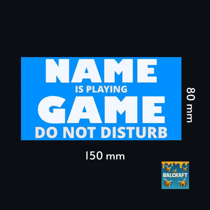 Roblox Oda Kapısı Tabelası (Kişiye Özel)