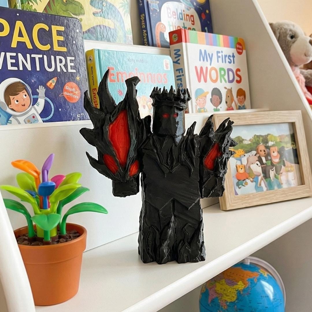 MS4 John Doe Siyah – Roblox Koleksiyon Figürü Balcraft