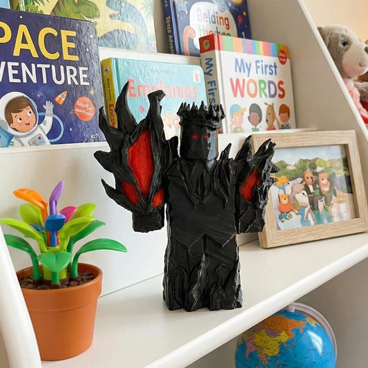 MS4 John Doe Siyah – Roblox Koleksiyon Figürü Balcraft