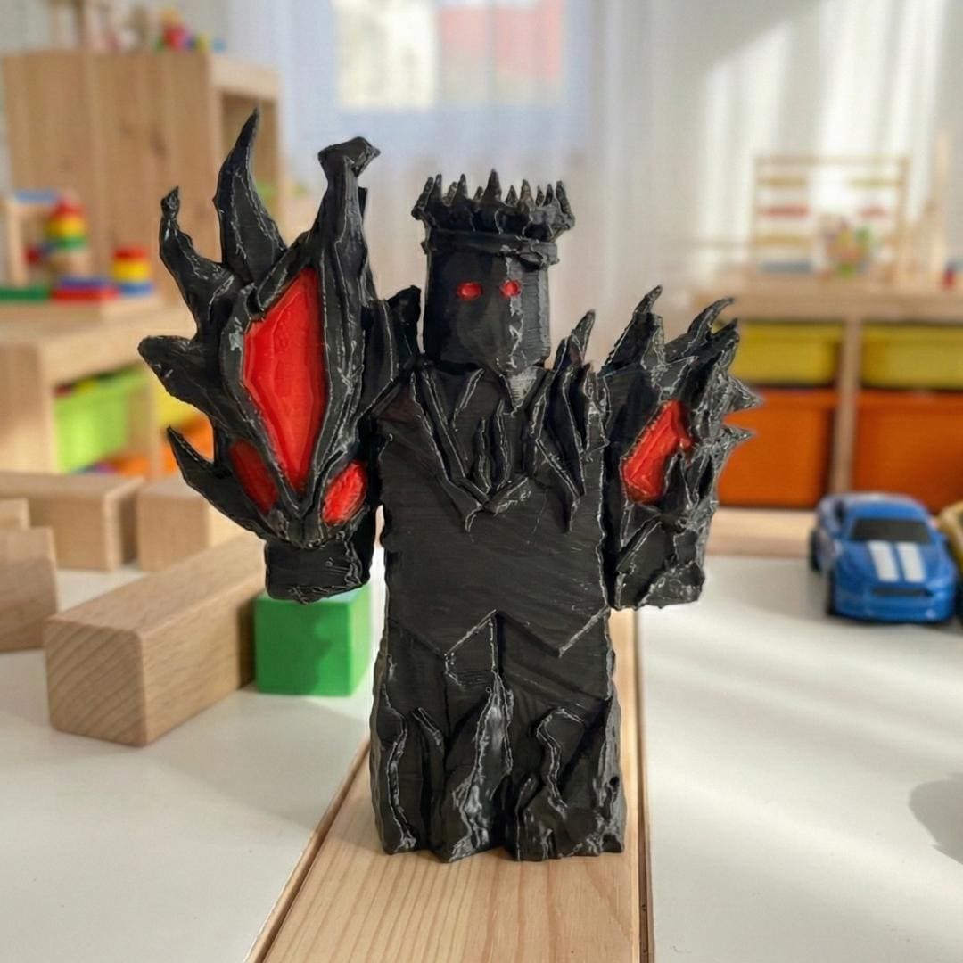 MS4 John Doe Siyah – Roblox Koleksiyon Figürü Balcraft