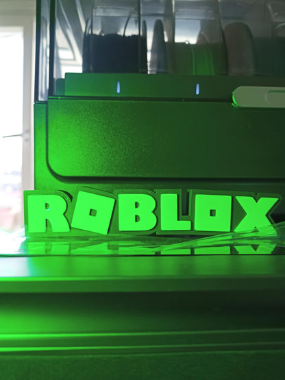 Roblox Logolu Masa Dekoru